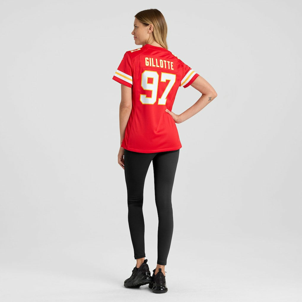 Ashton Gillotte Kansas City Chiefs Women's Team Game Jersey - Red | Nike for sale