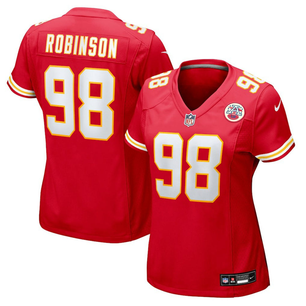 Janarius Robinson Kansas City Chiefs Women's Team Game Jersey - Red | Nike sale