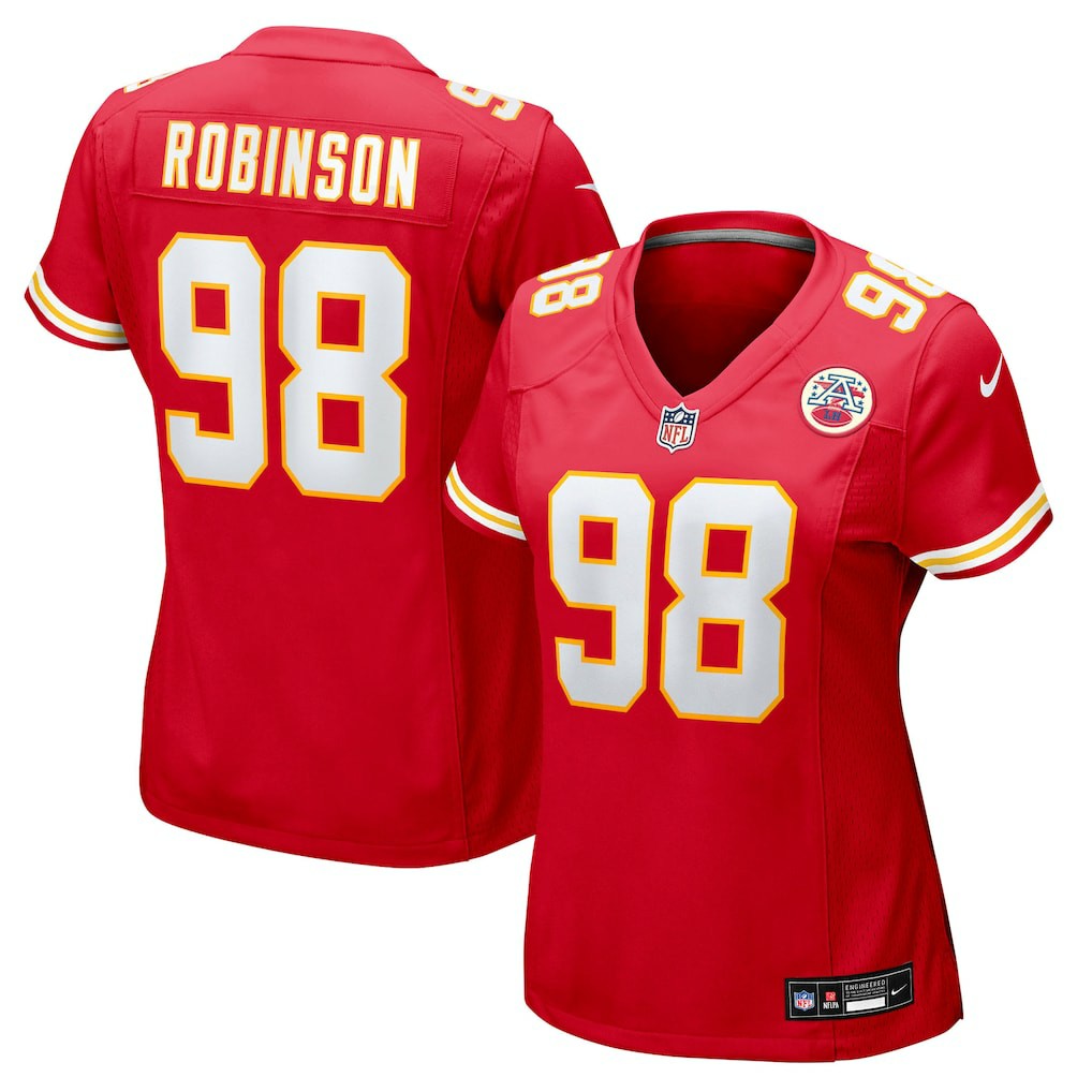 Janarius Robinson Kansas City Chiefs Women's Team Game Jersey - Red | Nike sale