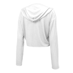 Josh Allen Buffalo Bills Majestic Threads Women's Glitter Wordmark Hoodie - White sale