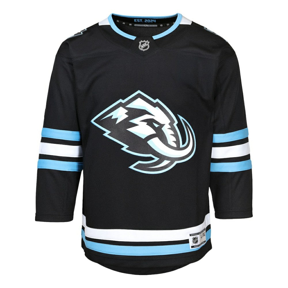 Utah Mammoth Youth Home Premier Jersey Black