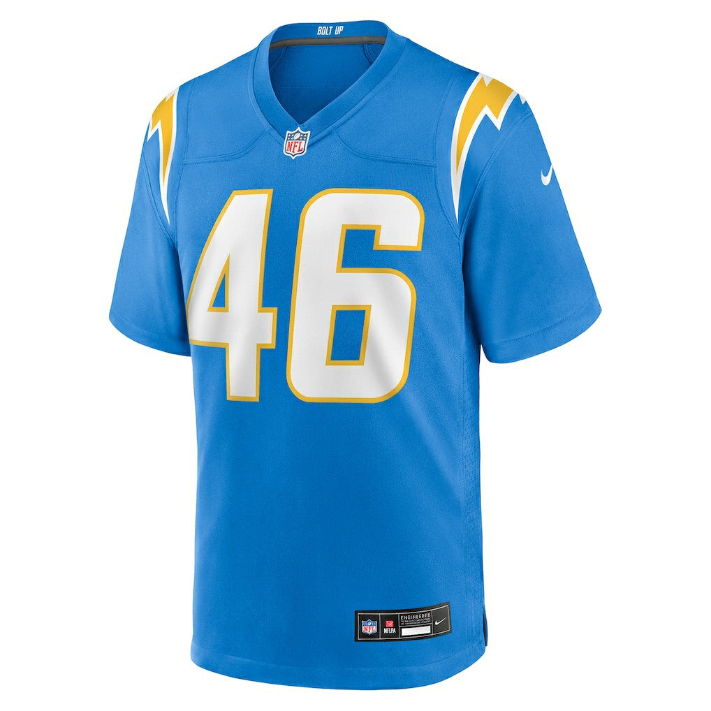 Nikko Reed Los Angeles Chargers Team Game Jersey - Powder Blue | Nike cheap