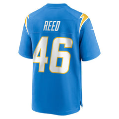 Nikko Reed Los Angeles Chargers Team Game Jersey - Powder Blue | Nike cheap