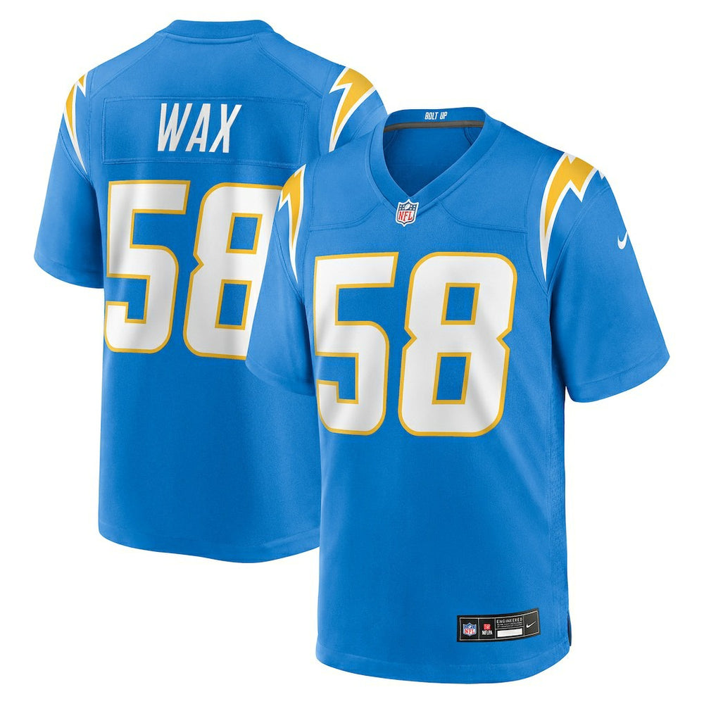Marlowe Wax Los Angeles Chargers Team Game Jersey - Powder Blue | Nike discount
