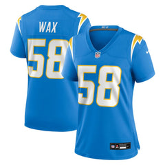 Marlowe Wax Los Angeles Chargers Women's Team Game Jersey - Powder Blue | Nike on sale