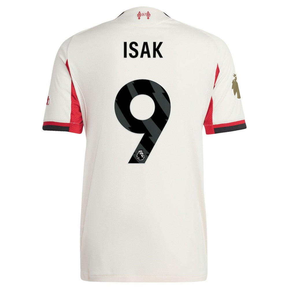 Alexander Isak Liverpool 2025/26 Away Player Jersey - White | Adidas outlet