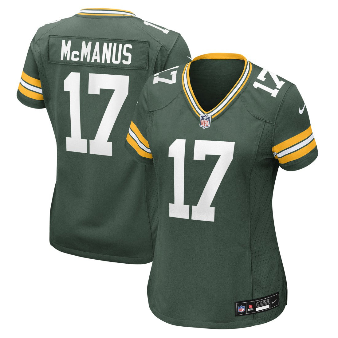 Brandon McManus Green Bay Packers Women's Team Game Jersey - Green | Nike for sale