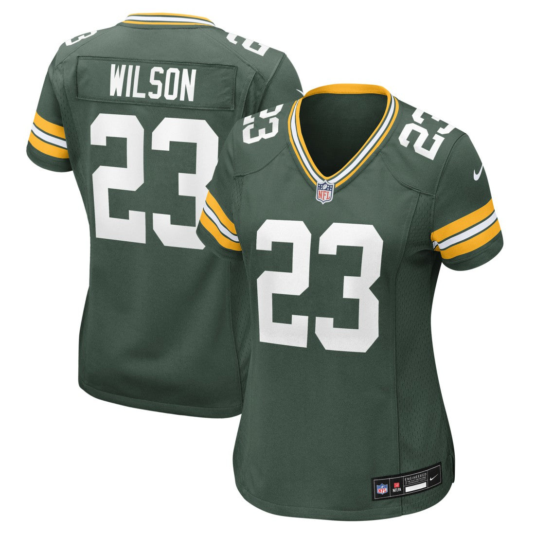 Emanuel Wilson Green Bay Packers Women's Team Game Jersey - Green | Nike outlet
