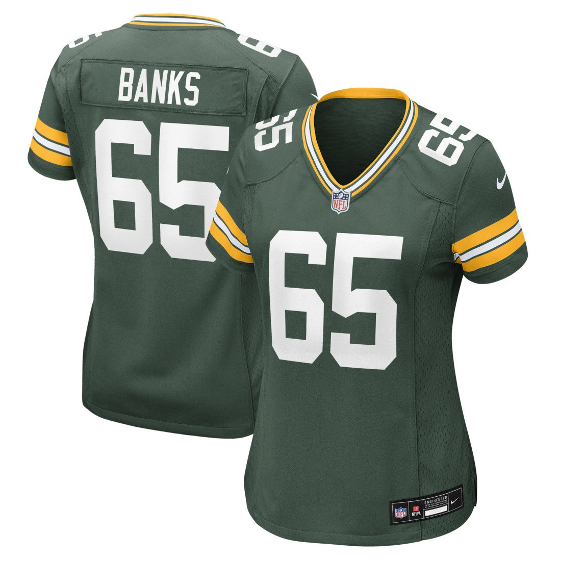 Aaron Banks Green Bay Packers Women's Team Game Jersey - Green | Nike cheap