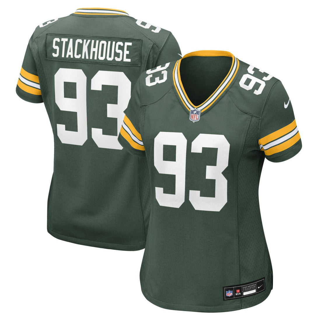 Nazir Stackhouse Green Bay Packers Women's Team Game Jersey - Green | Nike online