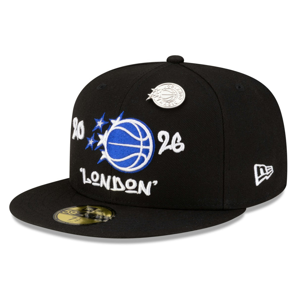 Orlando Magic 2026 NBA Global Games London 59FIFTY Fitted Hat - Black | New Era for sale