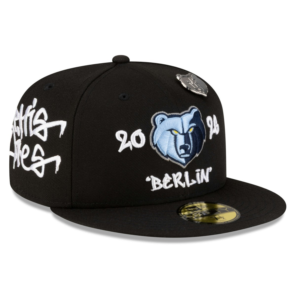 Memphis Grizzlies 2026 NBA Global Games Berlin 59FIFTY Fitted Hat - Black | New Era shop