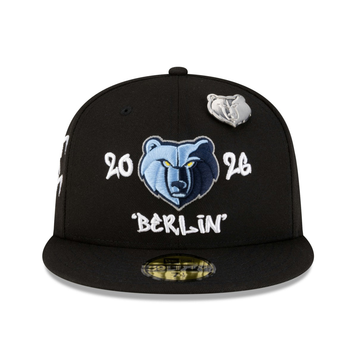 Memphis Grizzlies 2026 NBA Global Games Berlin 59FIFTY Fitted Hat - Black | New Era shop