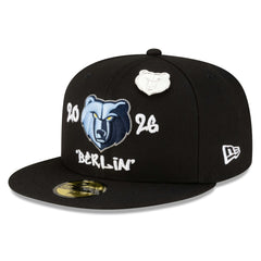 Memphis Grizzlies 2026 NBA Global Games Berlin 59FIFTY Fitted Hat - Black | New Era shop
