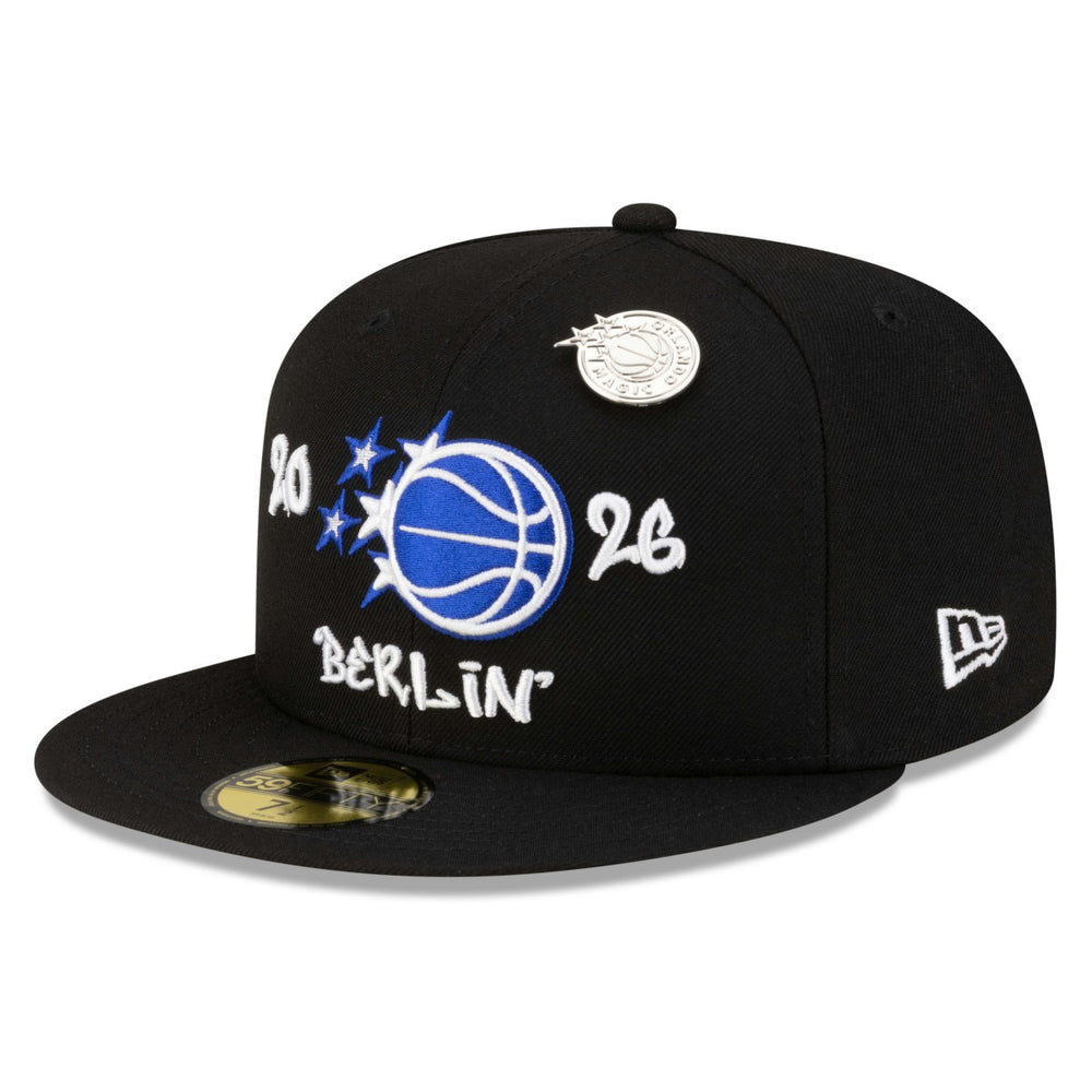 Orlando Magic 2026 NBA Global Games Berlin 59FIFTY Fitted Hat - Black | New Era on sale