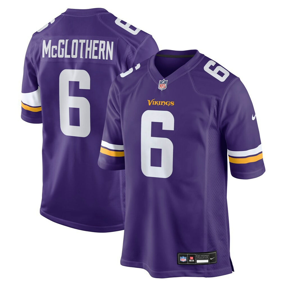 Dwight McGlothern Minnesota Vikings Team Game Jersey - Purple | Nike for sale