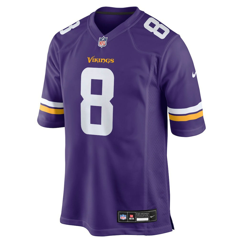 Jeff Okudah Minnesota Vikings Team Game Jersey - Purple | Nike outlet