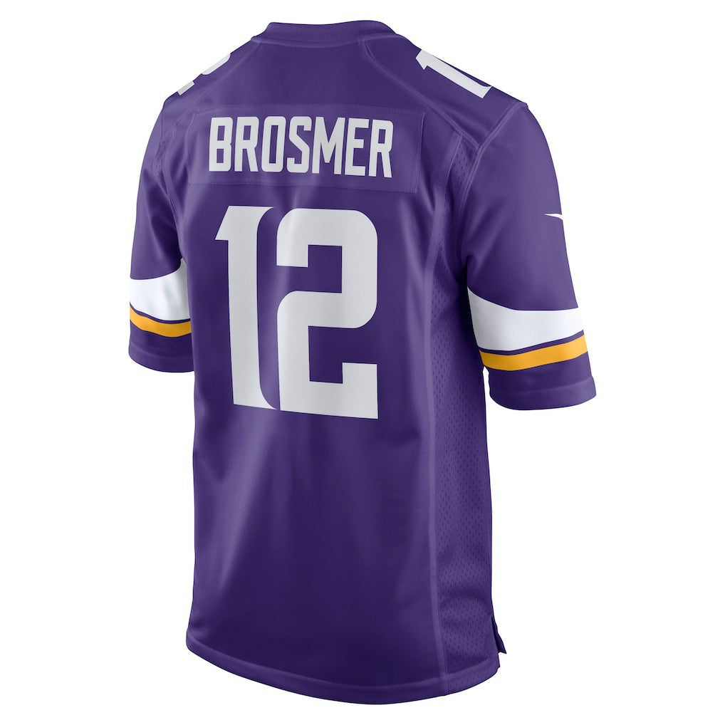 Max Brosmer Minnesota Vikings Team Game Jersey - Purple | Nike cheap