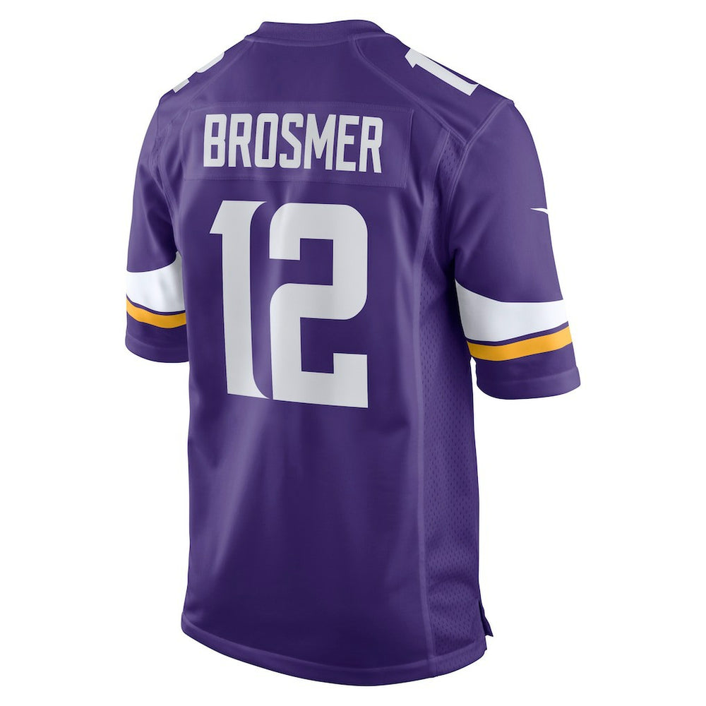 Max Brosmer Minnesota Vikings Team Game Jersey - Purple | Nike cheap