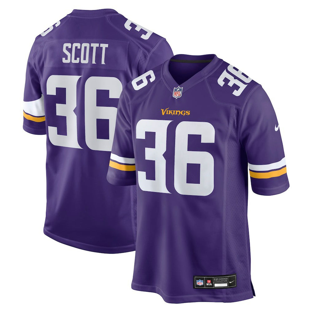 Zavier Scott Minnesota Vikings Team Game Jersey - Purple | Nike outlet