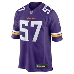 Chaz Chambliss Minnesota Vikings Team Game Jersey - Purple | Nike on sale
