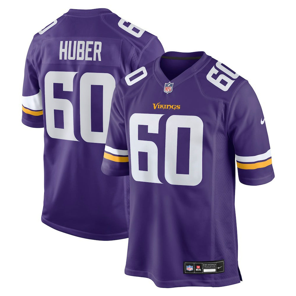 Joe Huber Minnesota Vikings Team Game Jersey - Purple | Nike outlet