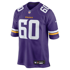 Joe Huber Minnesota Vikings Team Game Jersey - Purple | Nike outlet