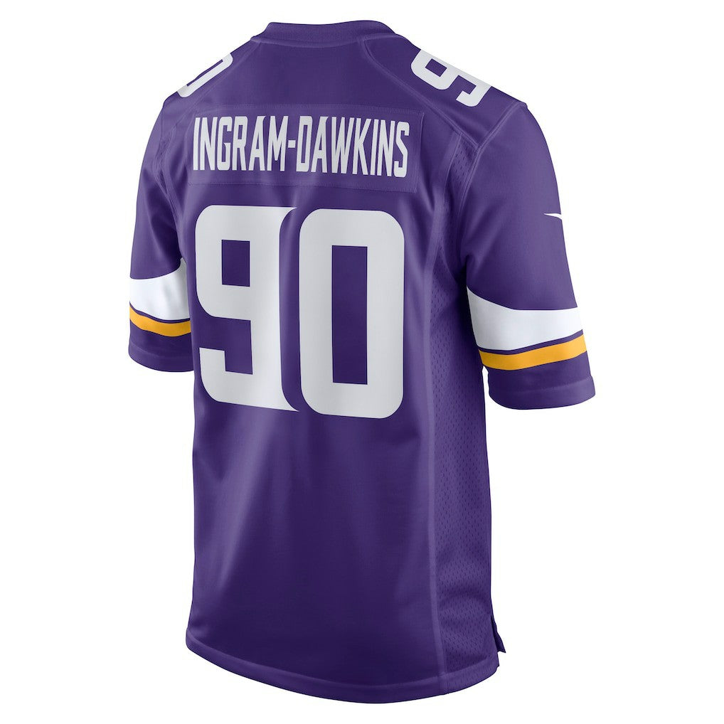 Tyrion Ingram-Dawkins Minnesota Vikings Team Game Jersey - Purple | Nike discount
