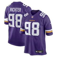 Bo Richter Minnesota Vikings Team Game Jersey - Purple | Nike sale