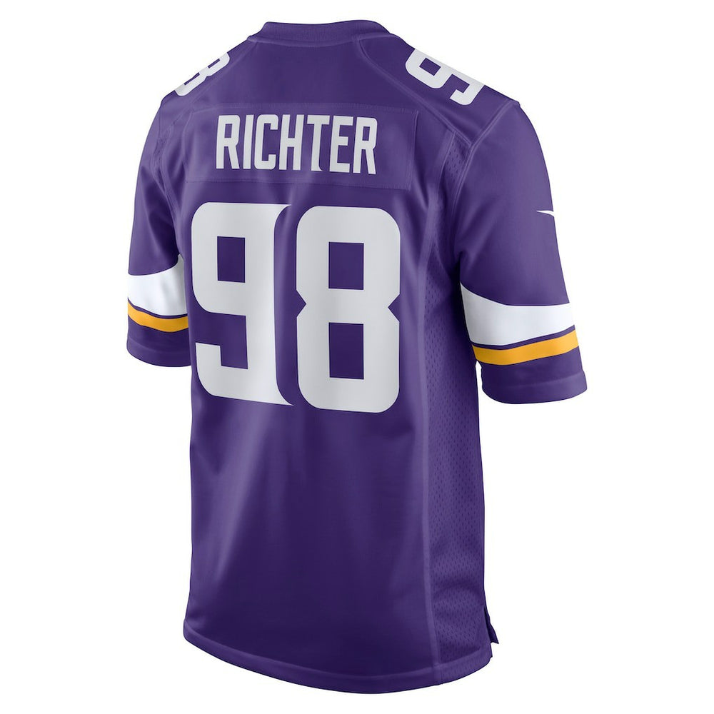 Bo Richter Minnesota Vikings Team Game Jersey - Purple | Nike sale