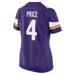 Myles Price Minnesota Vikings Women's Team Game Jersey - Purple | Nike outlet