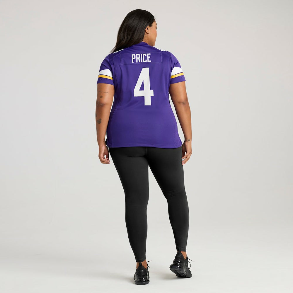 Myles Price Minnesota Vikings Women's Team Game Jersey - Purple | Nike outlet