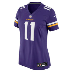Carson Wentz Minnesota Vikings Women's Team Game Jersey - Purple | Nike for sale