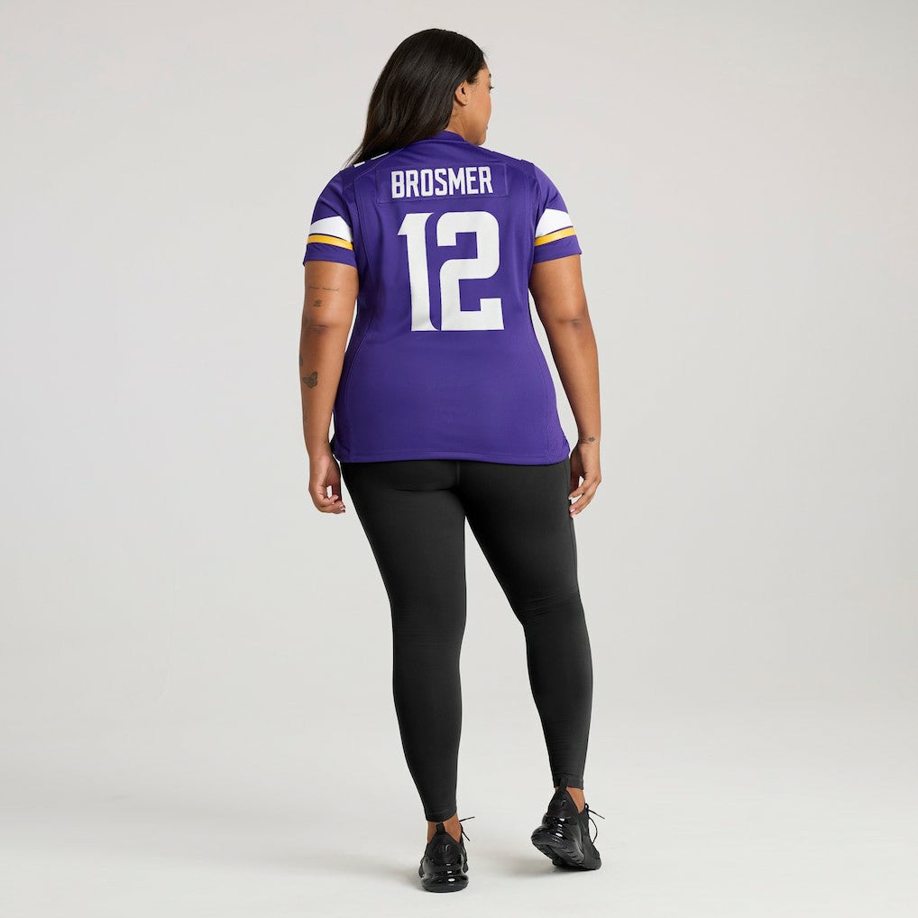 Max Brosmer Minnesota Vikings Women's Team Game Jersey - Purple | Nike sale
