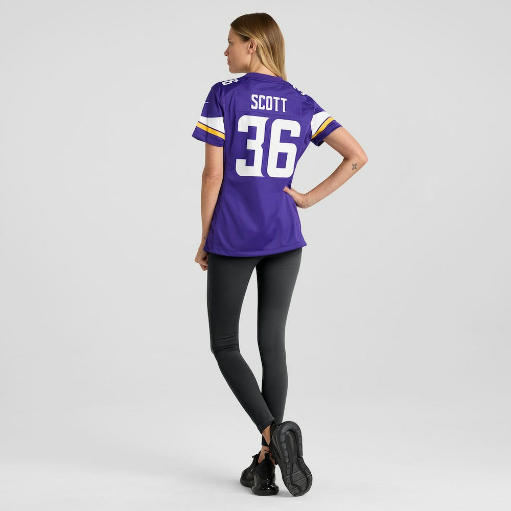 Zavier Scott Minnesota Vikings Women's Team Game Jersey - Purple | Nike outlet