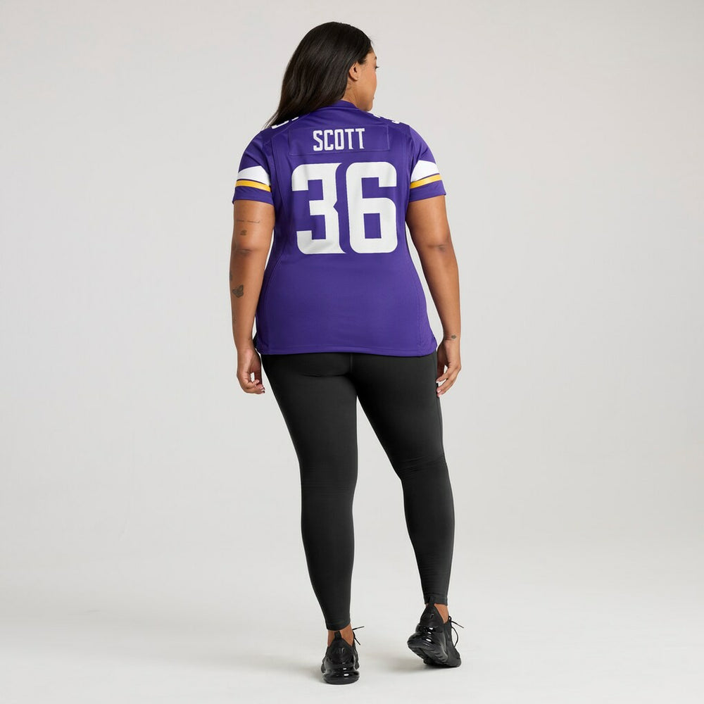 Zavier Scott Minnesota Vikings Women's Team Game Jersey - Purple | Nike outlet
