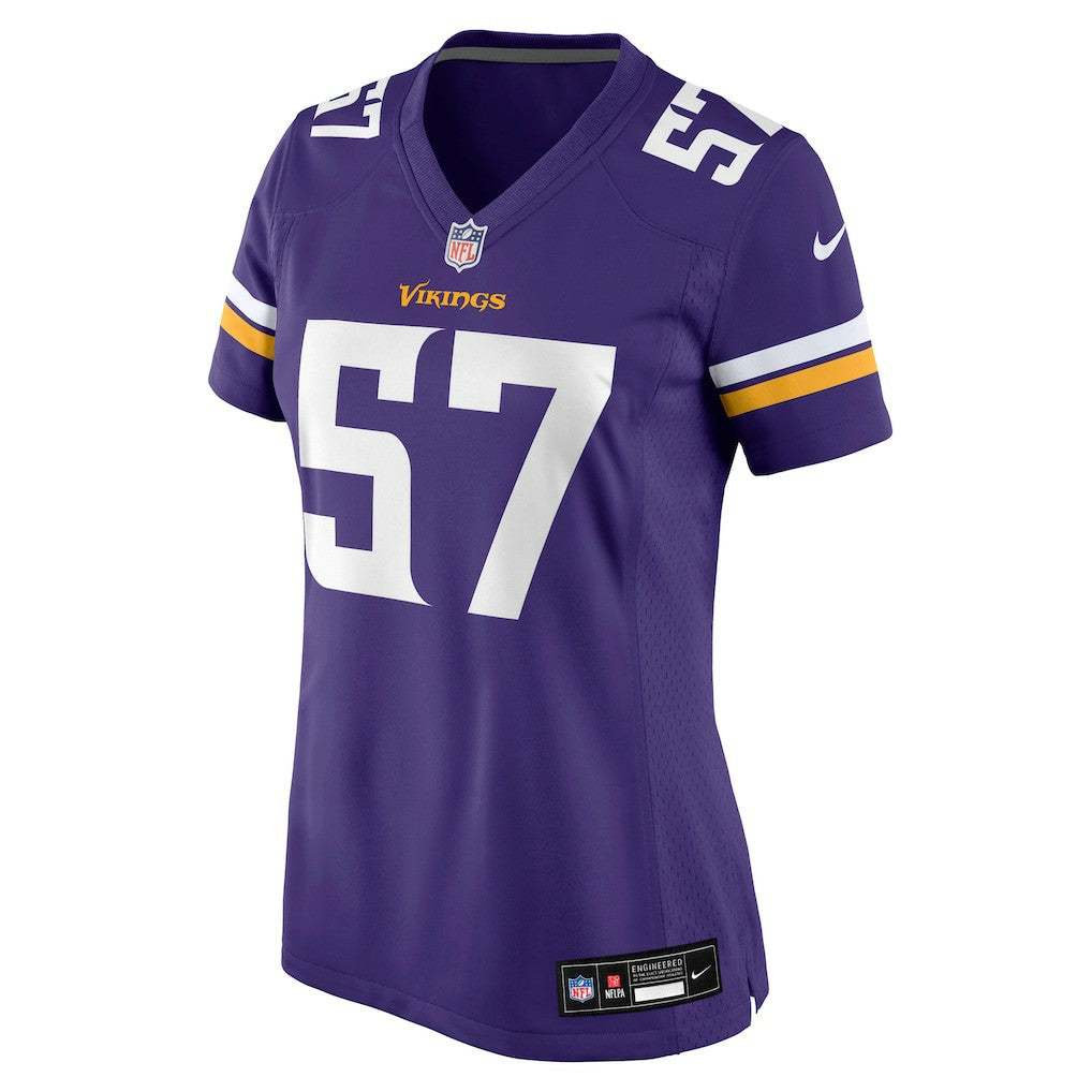 Chaz Chambliss Minnesota Vikings Women's Team Game Jersey - Purple | Nike online