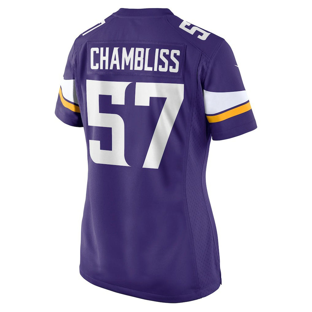 Chaz Chambliss Minnesota Vikings Women's Team Game Jersey - Purple | Nike online