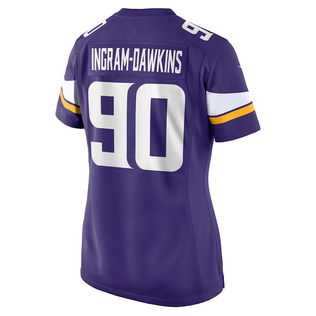 Tyrion Ingram-Dawkins Minnesota Vikings Women's Team Game Jersey - Purple | Nike discount
