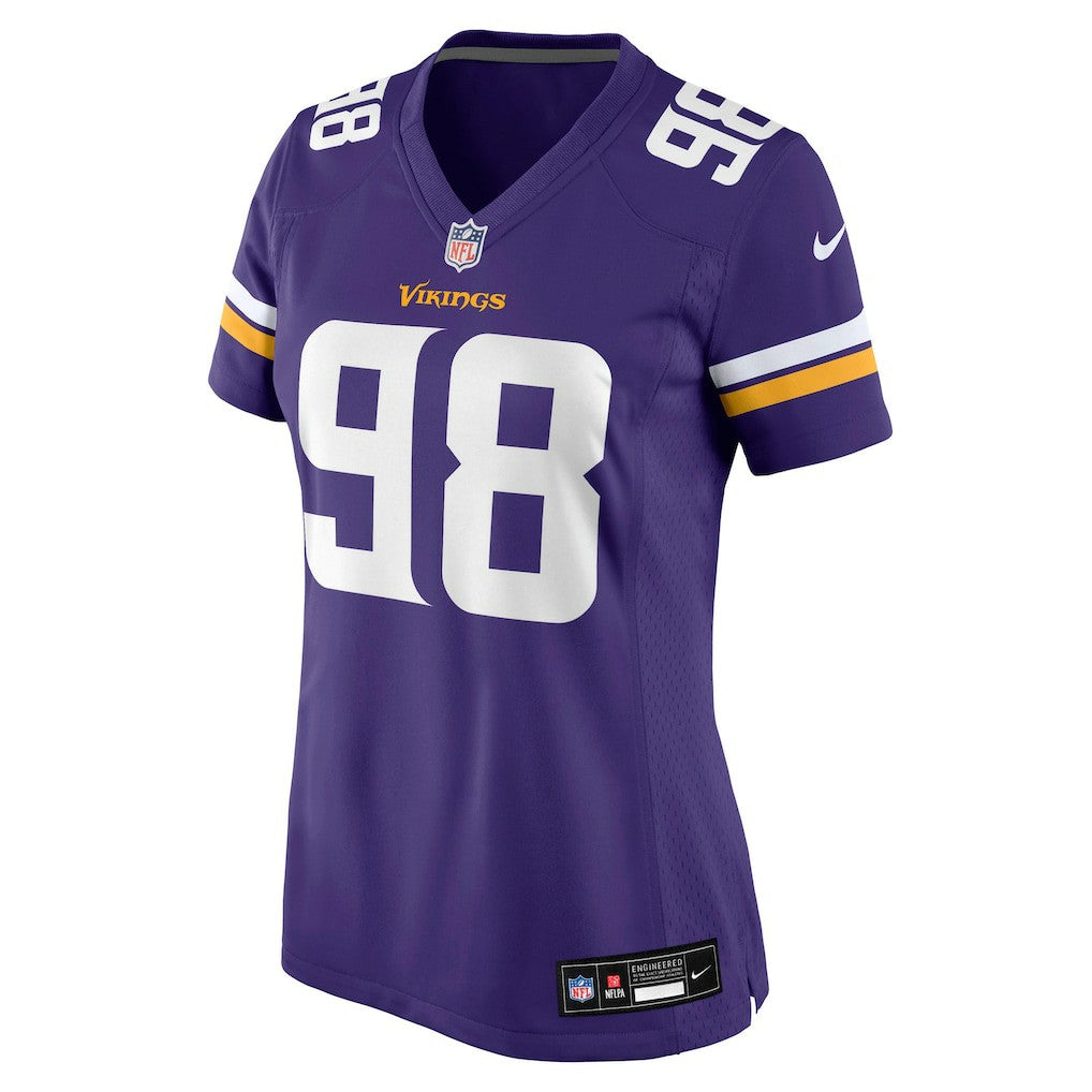 Bo Richter Minnesota Vikings Women's Team Game Jersey - Purple | Nike discount