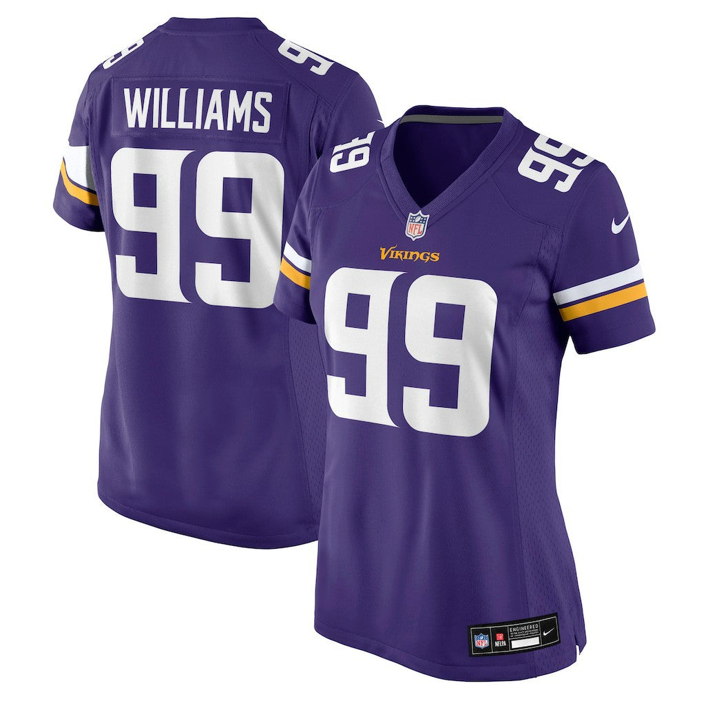 Elijah Williams Minnesota Vikings Women's Team Game Jersey - Purple | Nike outlet