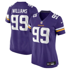 Elijah Williams Minnesota Vikings Women's Team Game Jersey - Purple | Nike outlet