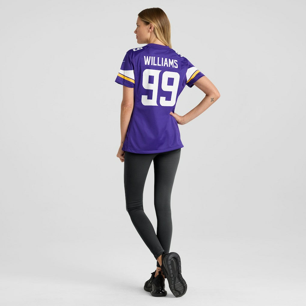 Elijah Williams Minnesota Vikings Women's Team Game Jersey - Purple | Nike outlet