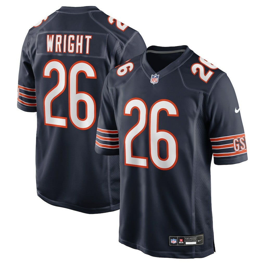 Nahshon Wright Chicago Bears Team Game Jersey - Navy | Nike sale