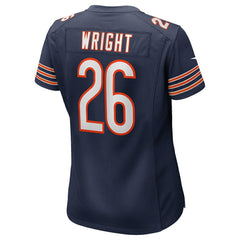Nahshon Wright Chicago Bears Women's Team Game Jersey - Navy | Nike discount