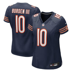 Luther Burden III Chicago Bears Women's Team Game Jersey - Navy | Nike outlet
