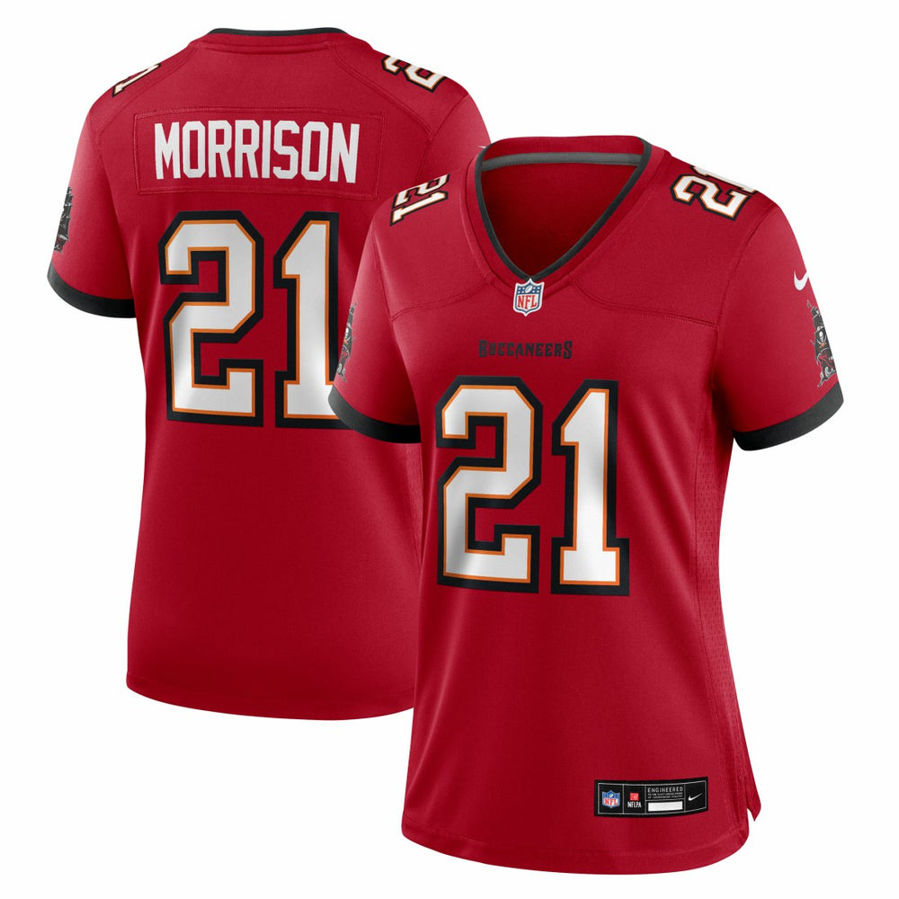 Benjamin Morrison Tampa Bay Buccaneers Women's Team Game Jersey - Red | Nike outlet