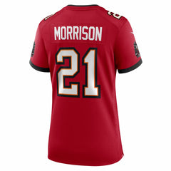 Benjamin Morrison Tampa Bay Buccaneers Women's Team Game Jersey - Red | Nike outlet