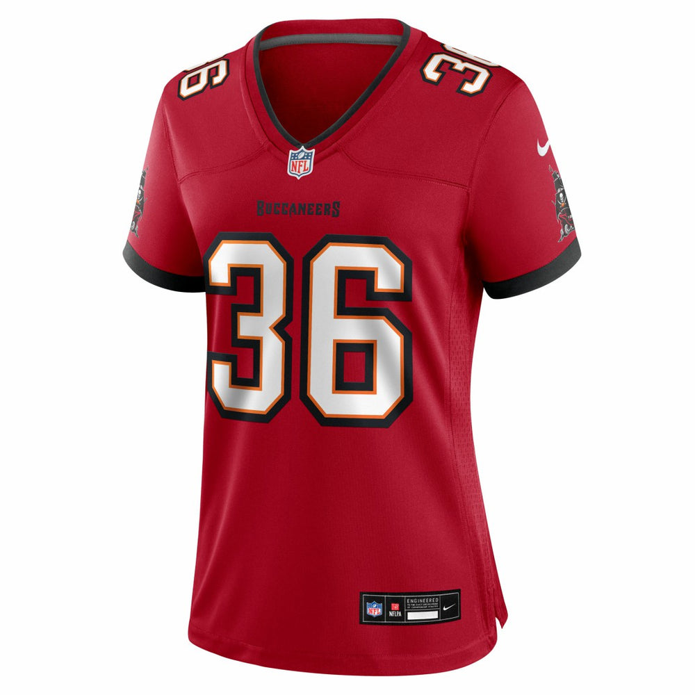 JJ Roberts Tampa Bay Buccaneers Women's Team Game Jersey - Red | Nike for sale
