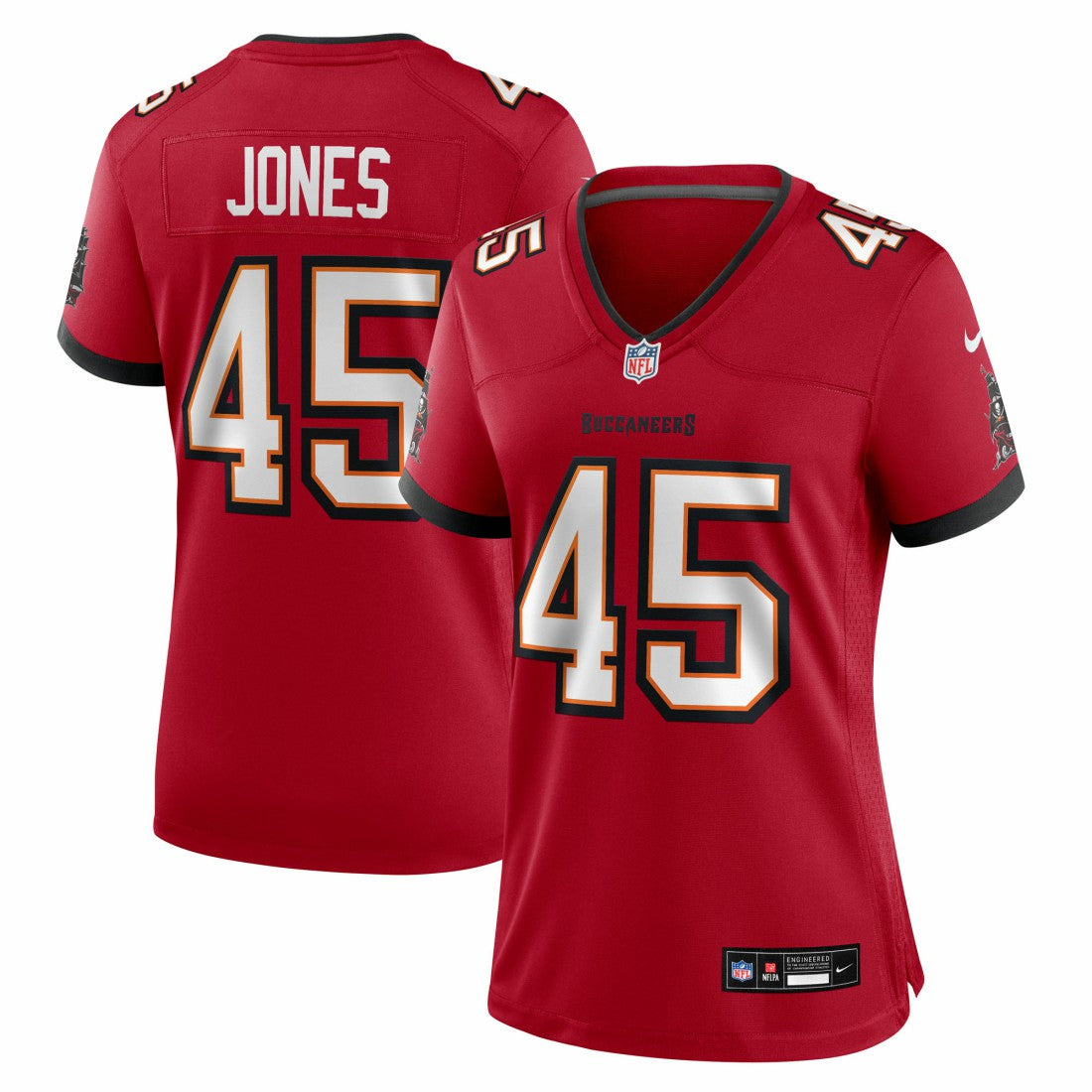 Deion Jones Tampa Bay Buccaneers Women's Team Game Jersey - Red | Nike discount
